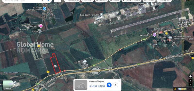 Mures Teren 25.000 Mp-DN 15 Autostrada Transilvania - Mures