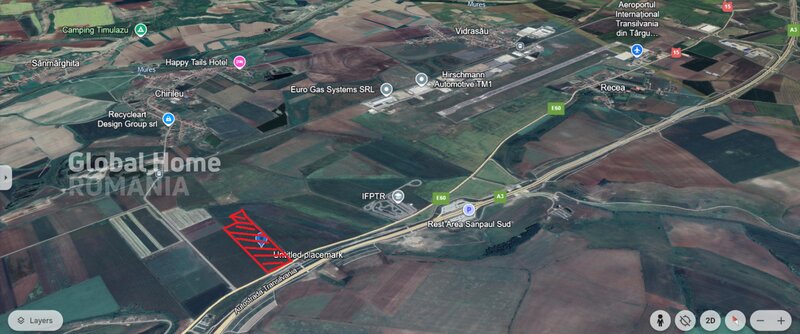 Mures Teren 25.000 Mp-DN 15 Autostrada Transilvania - Mures